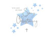 Picture of WITH LOVE ON YOUR SONS CHRISTENING CARD